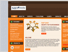 Tablet Screenshot of nhinfomedia.com